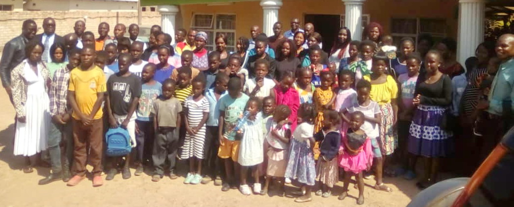 Shalom Baptist Church with Lusaka visitors